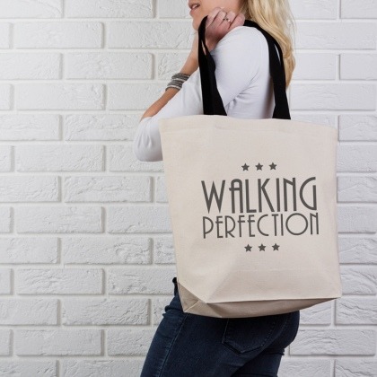 Walking perfection - torba bawełniana na zakupy